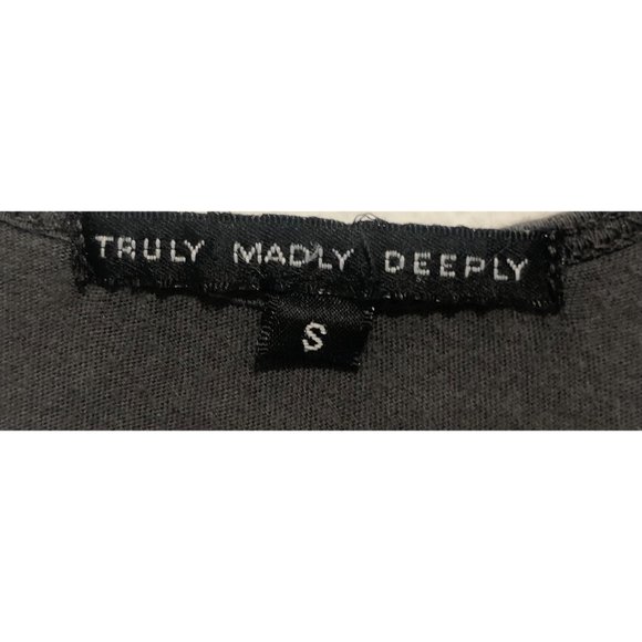 Urban Outfitters's Grey Racerback Graphic Tank Top - Picture 4 of 5